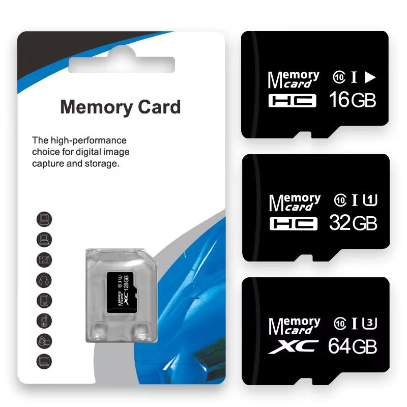 Carte Mémoire Micro SD 64GB Haute Vitesse – Class 10 pour Caméra de Surveillance