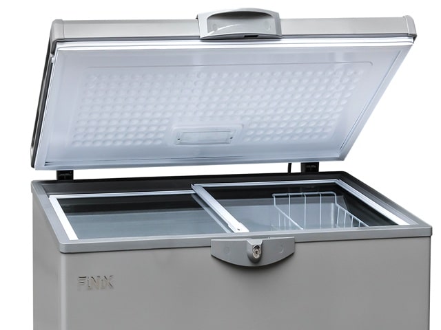 Congélateur Horizontal Coffre Vitré F300 Litres BD(W)-300 Gris