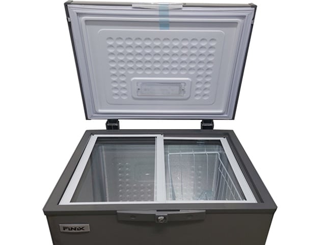 Congélateur Horizontal Coffre Vitré F300 Litres BD(W)-300 Gris