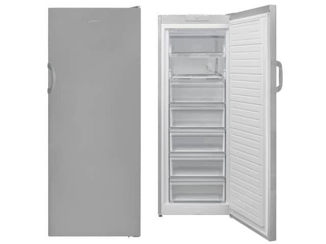 Congélateur Vertical FINIX 332 Litres GT/N332 – 7 Tiroirs Gris