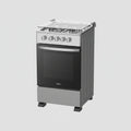 Cuisinière à Gaz MIDEA 4 Feux 50x50 avec Four et Gril – SP5055T082-SG Grise