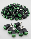 Connecteurs DC Jack Mâle/Femelle CCTV 5.5x2.1mm