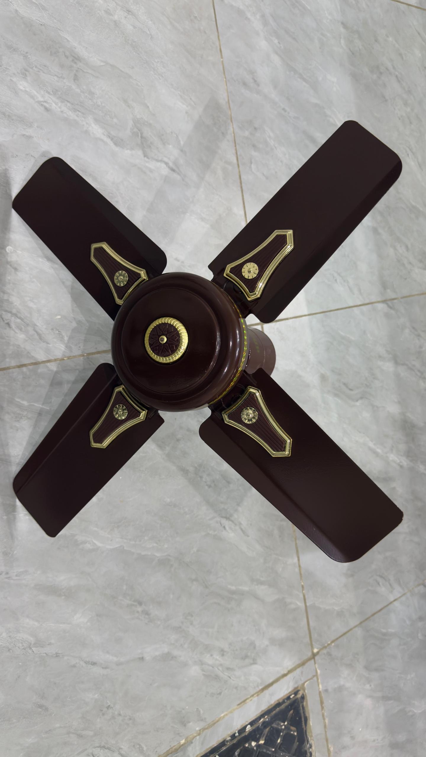 Ventilateur de Plafond « Metro Classic » – 4 Pales – Design Traditionnel