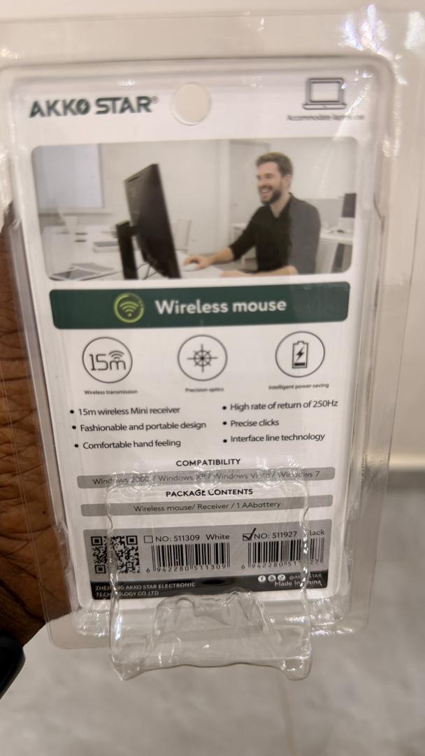 Souris Sans Fil AS-WM001 1600 DPI 15m