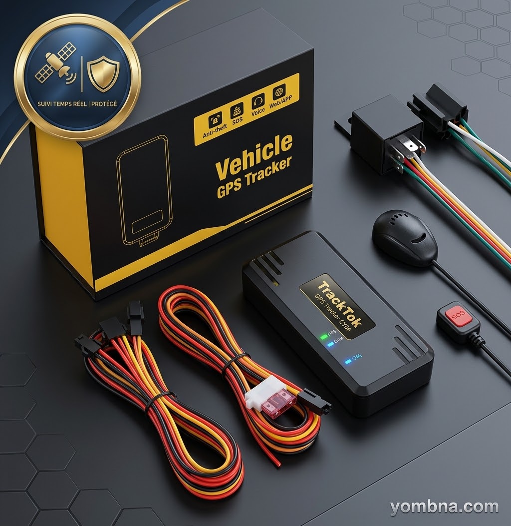 Traceur GPS Professionnel Véhicule CY06 – Antivol, Coupure Moteur à Distance & Écoute Vocale