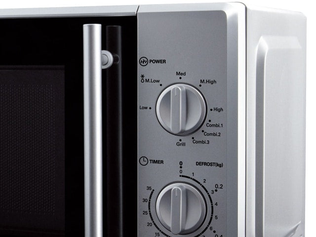 Micro-ondes Grill F20 Litres 700W / 1000W – MG720CPU Silver
