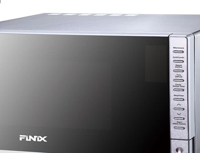 Micro-ondes Digital F 23 Litres avec Grill – AG823AXG Noir & Silver