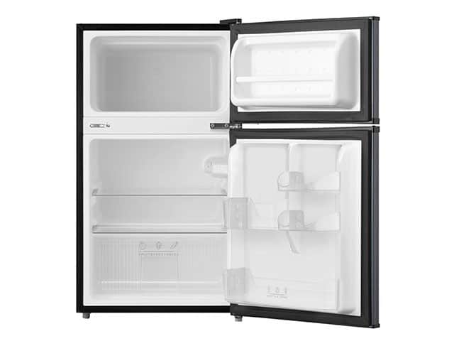 Réfrigérateur Bar F 113 Litres Double Porte – HD-113FN Gris / Noir