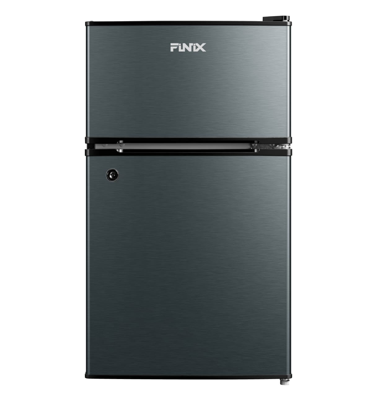 Réfrigérateur Bar F 113 Litres Double Porte – HD-113FN Gris / Noir