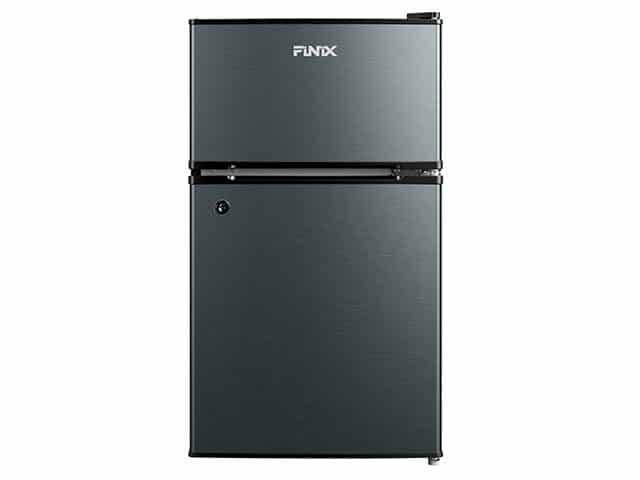Réfrigérateur Bar F 113 Litres Double Porte – HD-113FN Gris / Noir