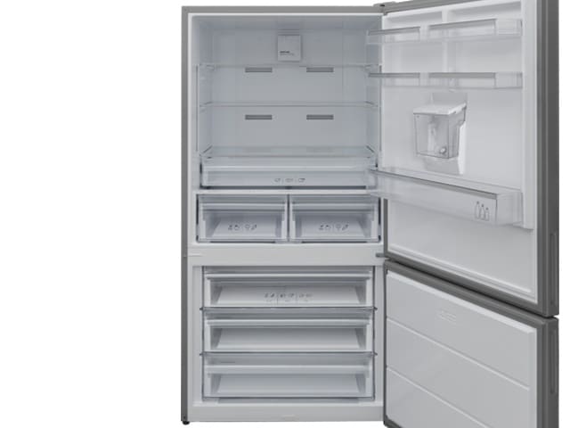 Réfrigérateur Combiné F Maxifresh 653 – 564L Grande Capacité avec Distributeur d’Eau – Gris Moderne