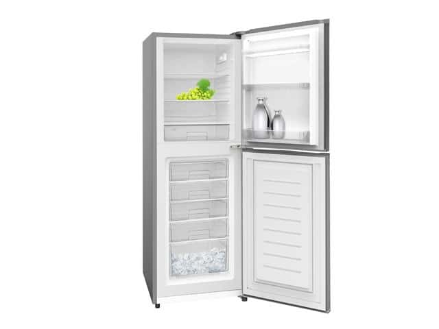 Réfrigérateur Combiné F 330L FIN-330 5T Gris Inox – 5 Tiroirs Congélateur