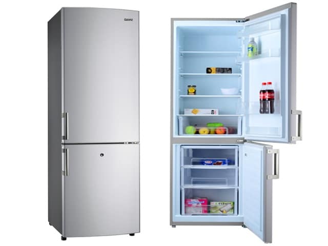 Réfrigérateur Combiné F 420L FIN-420 Gris/Noir – 3 Tiroirs – Defrost
