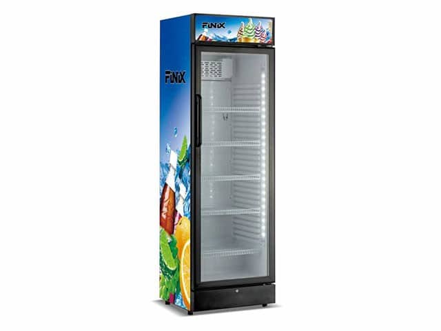 Réfrigérateur Vitrine F SC-380D 380L 1 Porte Verre Trempé LED – Professionnel