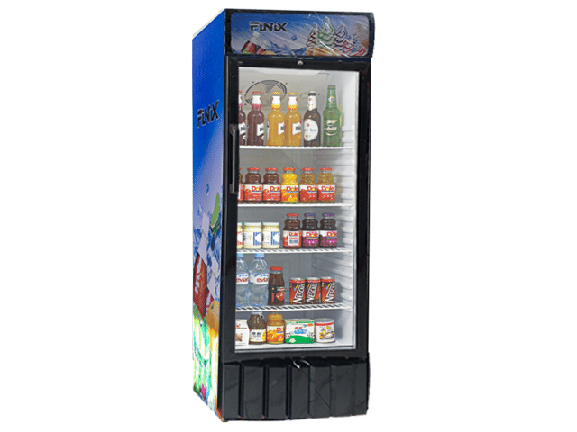 Réfrigérateur Vitrine F SC-370 370L 1 Porte Verre – Ventilé 0°C à 10°C Professionnel