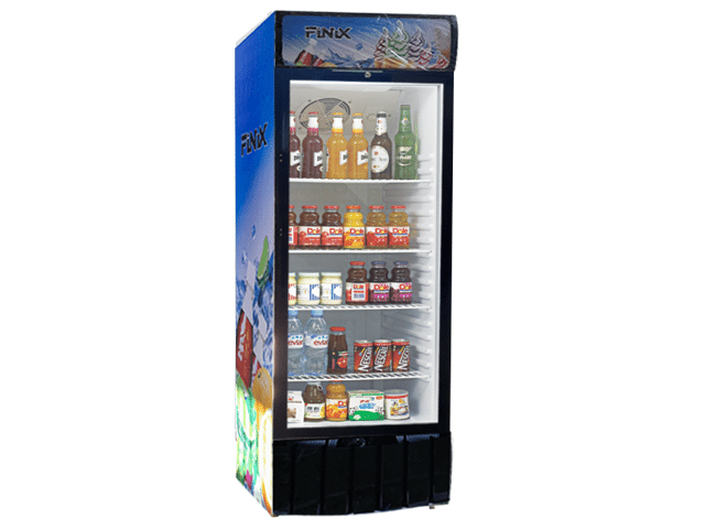 Réfrigérateur Vitrine F SC-370 370L 1 Porte Verre – Ventilé 0°C à 10°C Professionnel
