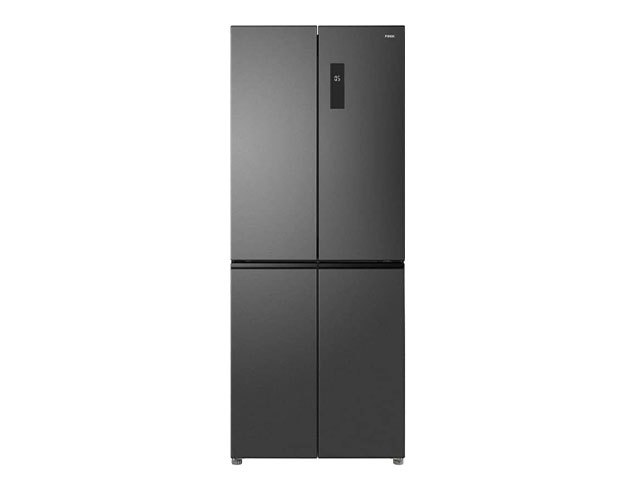 Réfrigérateur F SBS 550L FIN-550 4 Portes Inverter No Frost – Gris Argent Moderne