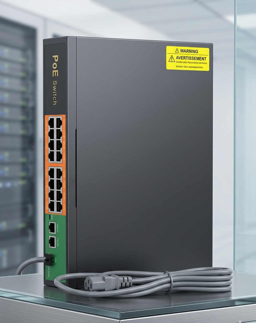Switch POE 10316KE - Boîte High Quality SWITCH Ethernet Switch vue data center