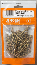 Vis à Aggloméré 4x40mm Lot 70 pcs