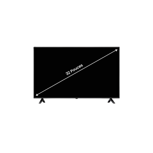 Téléviseur LED Roch 32" HD – USB & HDMI
